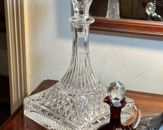 Square Base Ship Decanter