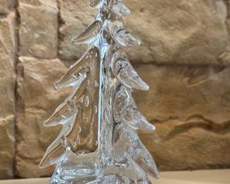 Simon Pearce Crystal Vermont Evergreen