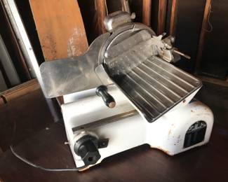 Vintage meat slicer