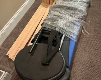 Total gym disassembled