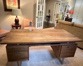 Modern Crate & Barrel desk