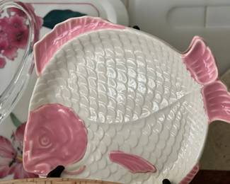 Vintage Holland Fish 🐠 Pickles & Olives Platter, House of Holland