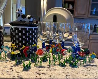 Nautical fish place card holders - perfect for entertaining 