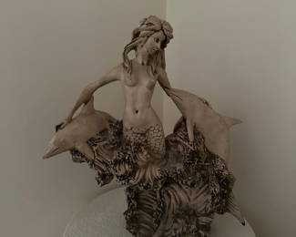 Collectible mermaid statues