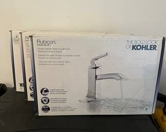 Kohler Rubicon faucet - 3 available new in box 
