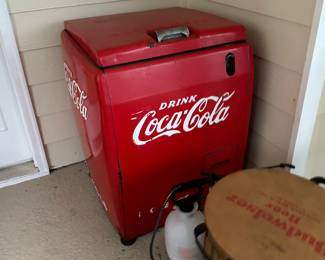 Vintage Coca Cola cooler 