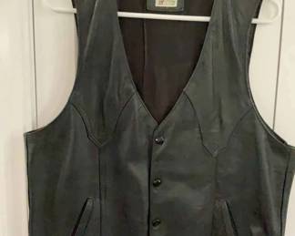 Leather Vest
