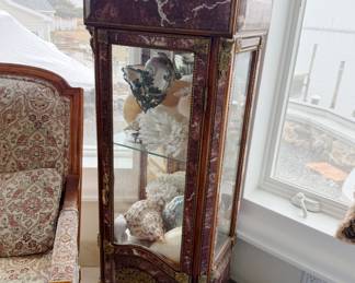 PAIR ORNATE DISPLAY PIECES 