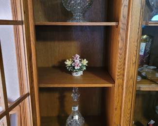 Capodimonte, Crystal Decanter