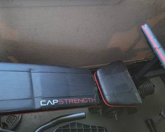 Cap Strength Weight Bench w/ Weights