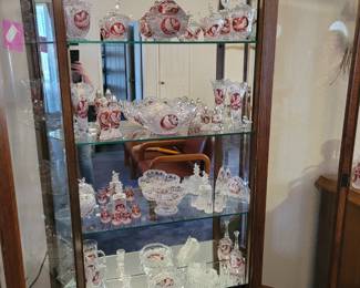 Hofbauer Ruby Red "Byrdes Collection" German Crystal