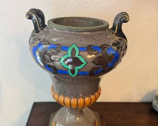 Heavy Metal Ceramic Urn