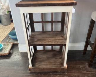 Farmhouse Cookbook Shelf