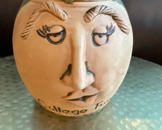 Face Pot for College Fund