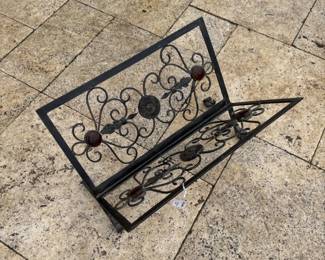 Heavy Metal Foldable Log Rack