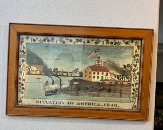 Vintage 'Situation' Wall Art