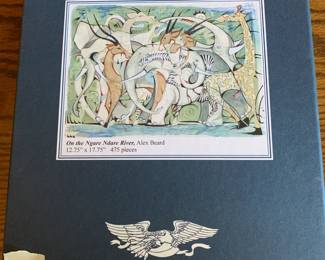 #14	Liberty Puzzles,  On the Ndare River, 475 pieces	 $75.00 
