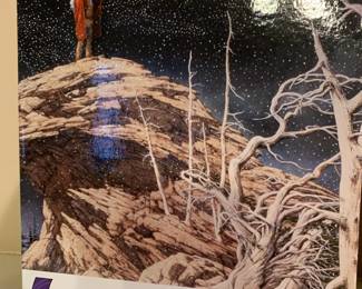 #36	Bev Doolittle, signed framed print 37611 of 65000. 29x36 with 550 piece puzzle	 $500.00 
