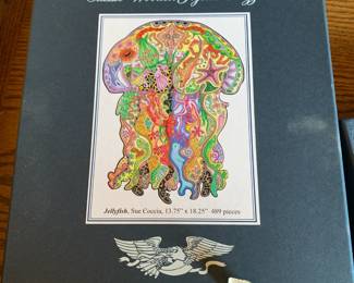 #17	Liberty Puzzles, Jellyfish, 489 pieces	 $75.00 
