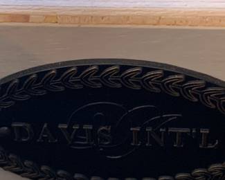 #40	dresser with 8 drawers, 1 door and mirror, Davis Int'l, 64x18x36, mirror is 46x43	 $175.00 
