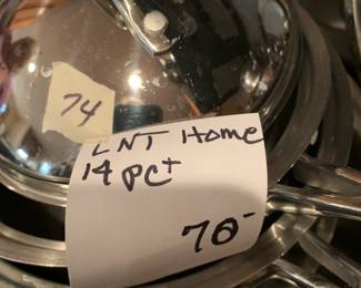 #74	14 pieces LNT home cooking set	 $70.00 

