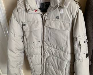 #48	South Pole puffy jacket, size small	 $25.00 
