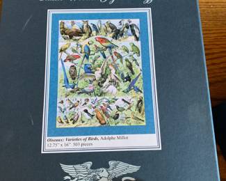 #18	Liberty Puzzles, Oiseaux: Varieties of Birds, 503 pieces	 $75.00 
