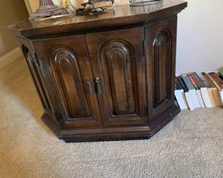 #82	2 drawer, 1 shelf entry cabinet 32x19x24	 $65.00 
