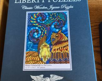 #22	Liberty Puzzles, Winter Carnival III, 547 pieces	 $75.00 
