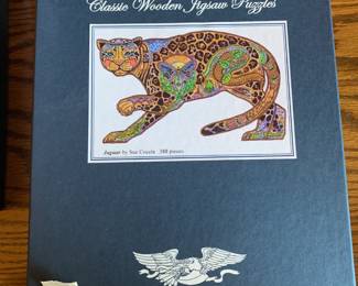 #21	Liberty Puzzles, Jaguar, 388 pieces	 $75.00 
