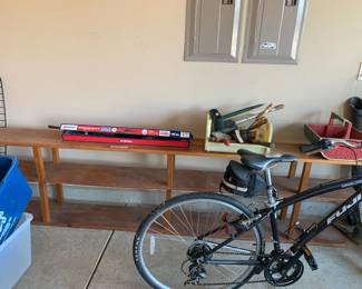 #124	wooden 2-shelf 104x12x26	 $40.00 
#125	Crossman 760 pumpmaster classic pump rifle, as is	 $20.00 
