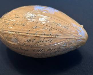 Cleveland Brown's Signed Football.