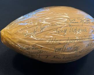 Cleveland Brown's Signed Football.