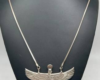 Sterling Silver Goddess Necklace
