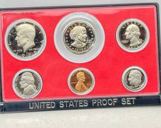 1979 U.S. Mint Proof Set – 6 Coins in Original Holder
