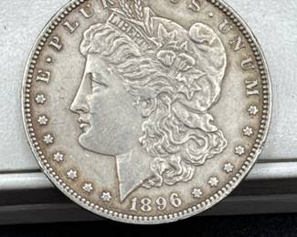 Stunning 1896 Morgan Silver Dollar

