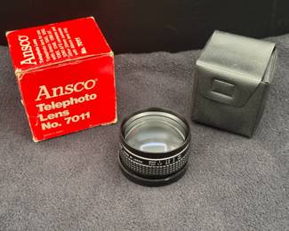 Ansco Telephoto Lens - 46 Prime - No. 7011
