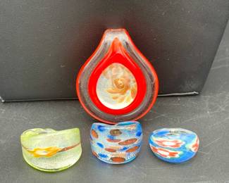 Blown Glass Jewelry Lot
