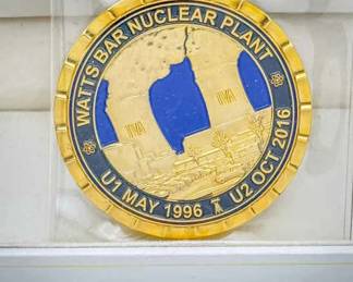 Watts Bar Nuclear Plant Commemorative Challenge Coin
