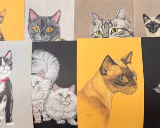 (8) Gladys Emerson Cook - Prints In Full Color
