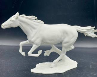 Vtg Kaiser Porcelain Figurine “Running Horse” Design by G. Bochmann Germany

