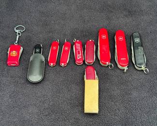 Swiss Army Knives And Similars Mix - (10) Total
