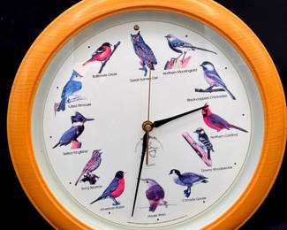 National Audubon Society Bird Clock
