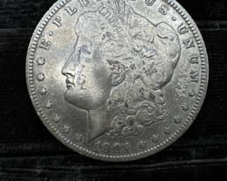 Heavily Toned 1901-O Morgan Silver Dollar
