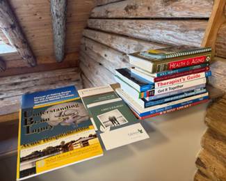 Books About Sewing And Magazines On Mental Health

