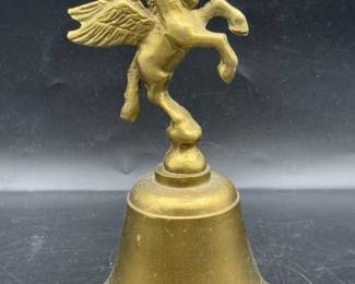 Vintage Solid Brass Pegasus Bell
