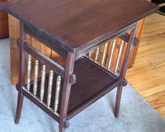 Ornate Two Tier Table
