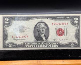 Crisp Clean 1953 $2 Red Seal
