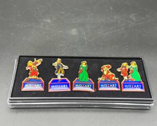 Mozart Salzburg Pins
