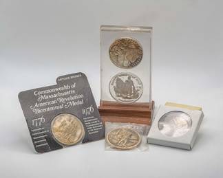 American Revolution & Bicentennial Commemorative Medals
